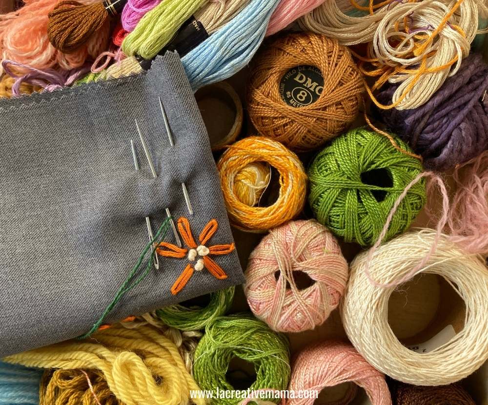 Best hand embroidery needles - La creative mama